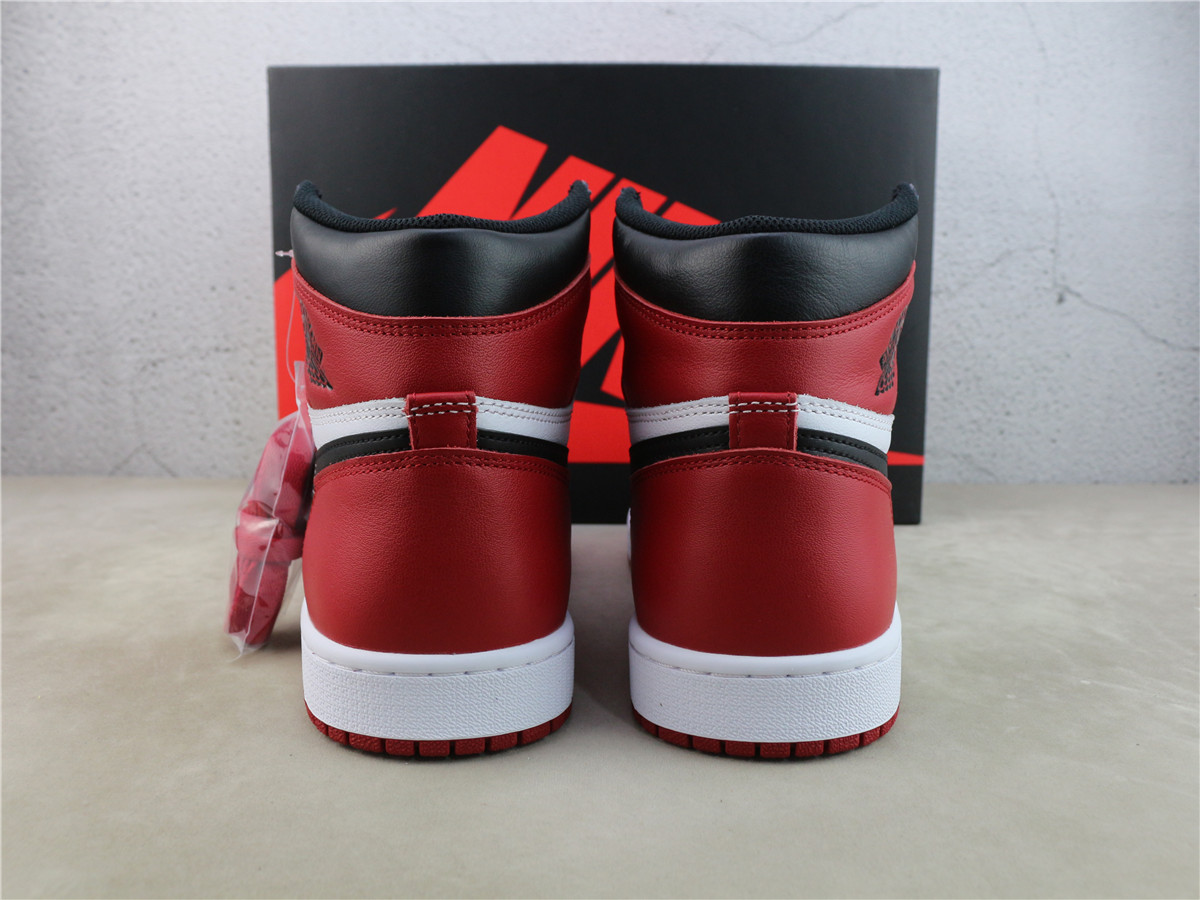 LJR Batch Air Jordan 1 Retro High OG "Black Toe" 555088 125